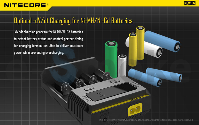 Nitecore i4 V2 Charger (www.e-smoke.sk)