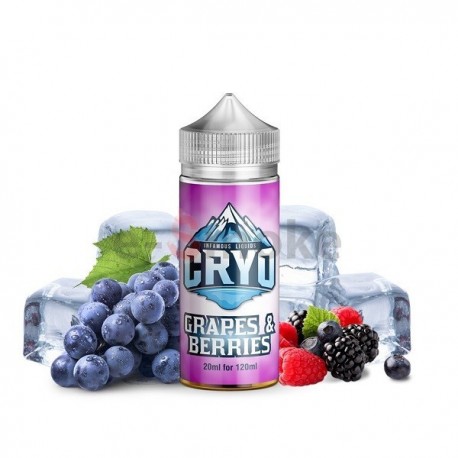 120 ml Grapes & Berries INFAMOUS CRYO - 20ml S&V