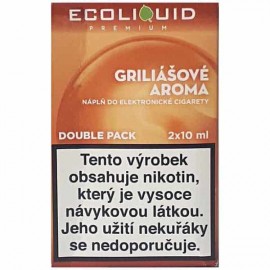 2-Pack Griliašové rezy ECOLIQUID e-liquid