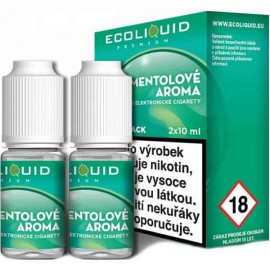 2-Pack Menthol ECOLIQUID e-liquid