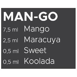 60 ml Man-GO Catch'a Bana MIX recept