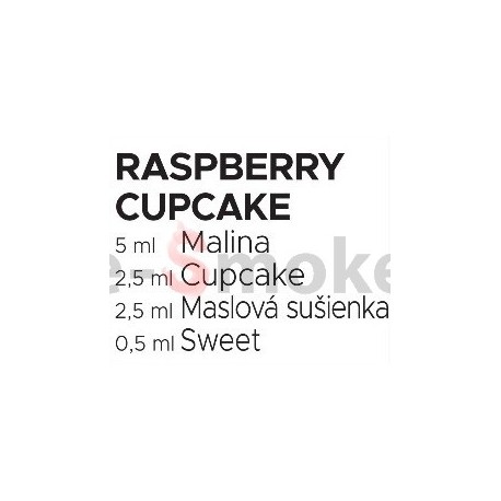 60 ml Raspberry Cupcake Catch'a Bana MIX recept