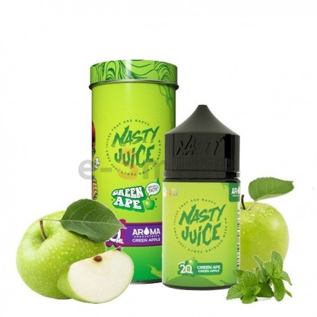 60 ml Green Ape Nasty Juice - 20ml S&V 
