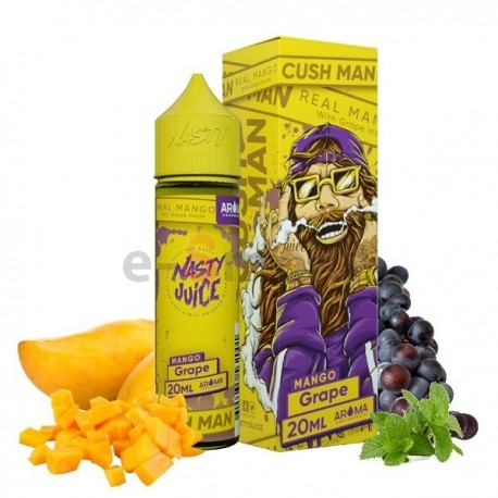 20/60 ml Mango Grape Cush Man Series Nasty Juice S&V