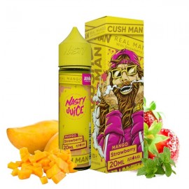 60 ml Mango Strawberry Cush Man Series Nasty Juice - 20ml S&V