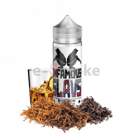 120 ml Bourbon Tobacco INFAMOUS Slavs - 20 ml S&V