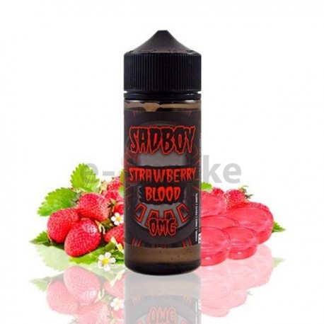 120ml Strawberry Blood SADBOY - 100ml S&V