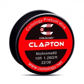 Coilology Clapton Ni80 22/36GA odporový drôt (3m)