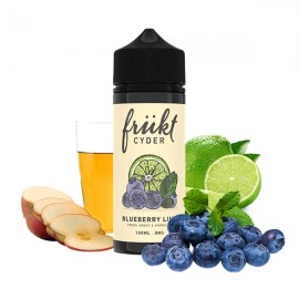 120ml Blueberry Lime Frükt Cyder - 100ml S&V