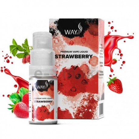 10ml Strawberry WAY to Vape E-LIQUID
