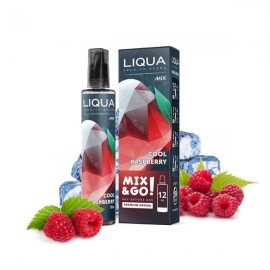 70 ml Cool Raspberry LIQUA MIX&GO - 12 ml S&V