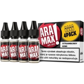 4-Pack Strawberry Kiwi Aramax e-liquid