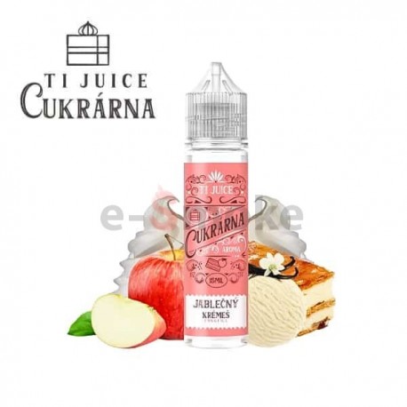 60 ml Jablečný Krémeš TI Juice Cukrárna - 15 ml S&V