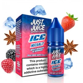 10ml Wild Berries & Aniseed JUST JUICE ICE NICSALT e-liquid