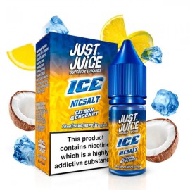 10ml Citron & Coconut JUST JUICE ICE NICSALT e-liquid