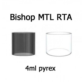 Ambition Mods BISHOP MTL RTA náhradné sklo 4ml