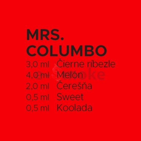 60 ml Mrs. Columbo Catch'a Bana MIX recept