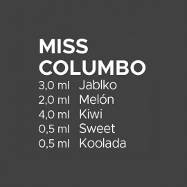 60 ml Miss Columbo Catch'a Bana MIX recept