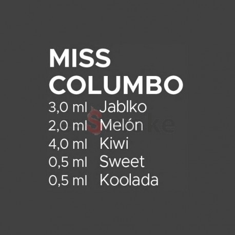 60 ml Miss Columbo Catch'a Bana MIX recept