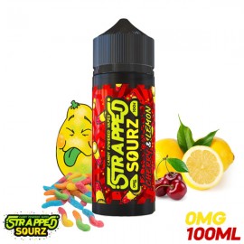 120 ml Cherry & Lemon STRAPPED SOURZ - 100 ml S&V