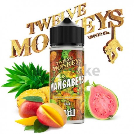 120 ml Mangabeys TWELVE MONKEYS - 20 ml S&V