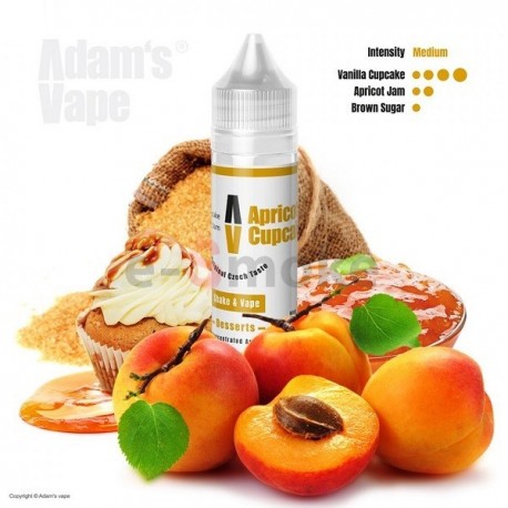 60 ml Apricot Cupcake Adam's Vape - 12ml S&V