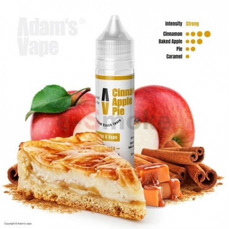 60 ml Cinnamom Apple Pie Adam's Vape - 10ml S&V