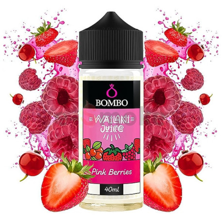 120ml Pink Berries BOMBO Wailani Juice - 40ml S&V