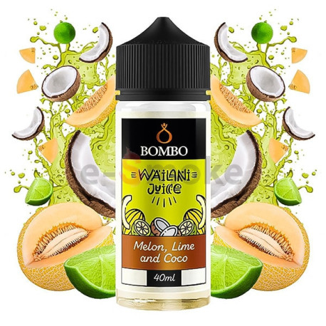 120ml Melon Lime and Coco BOMBO Wailani Juice - 40ml S&V