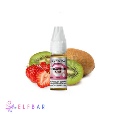 10 ml Strawberry Kiwi ELFLIQ NicSalt e-liquid