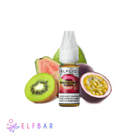 10ml Kiwi Passionfruit Guava ELFLIQ SALT e-liquid