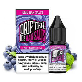 10ml Sweet Blueberry Ice Drifter Bar Salts e-liquid