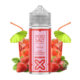 120ml Sweet Strawberry Lemonade POD SALT Nexus - 100ml S&V