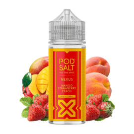 120ml Mango Strawberry Peach POD SALT Nexus - 100ml S&V