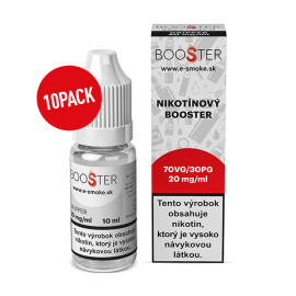 10 x 10 ml e-Smoke Booster 70VG/30PG - 20 mg/ml