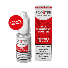 10 x 10 ml e-Smoke SALT Booster 70VG/30PG - 20 mg/ml