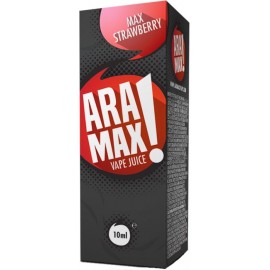 10 ml Max Strawberry Aramax e-liquid