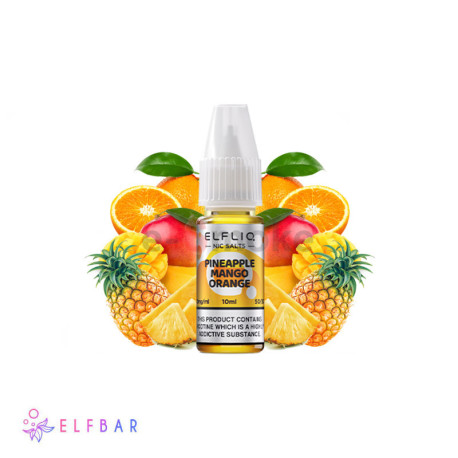 10ml Pineapple Mango Orange ELFLIQ SALT e-liquid