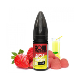 10ml Sour Strawberry Riot BAR EDTN SALT e-liquid