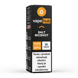 10 ml Vape Hub SALT NICSHOT 70VG/30PG - 20 mg/ml