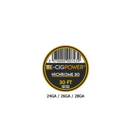 E-Cig Power Ni80 odporový drôt 9 m