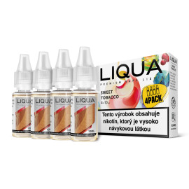 4-Pack Sladký tabak LIQUA Elements E-Liquid