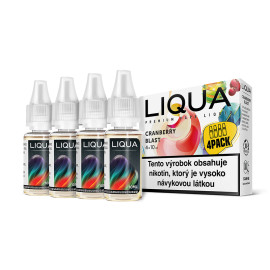 4-Pack Cranberry blast LIQUA Elements E-Liquid