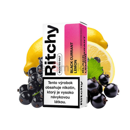 10 ml Blackcurrant Lemon RITCHY e-liquid | www.e-smoke.sk