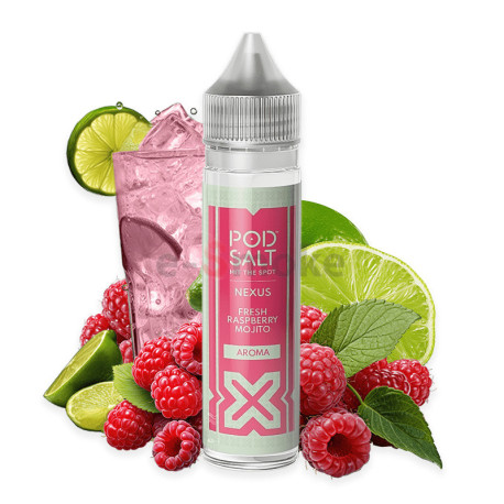 60ml Fresh Raspberry Mojito POD SALT Nexus - 20ml S&V