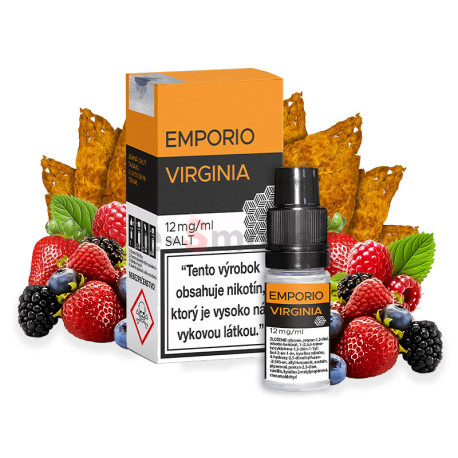 10 ml Virginia Emporio SALT e-liquid | www.e-smoke.sk