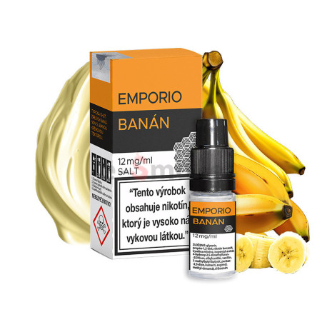 10 ml Banán Emporio SALT e-liquid | www.e-smoke.sk