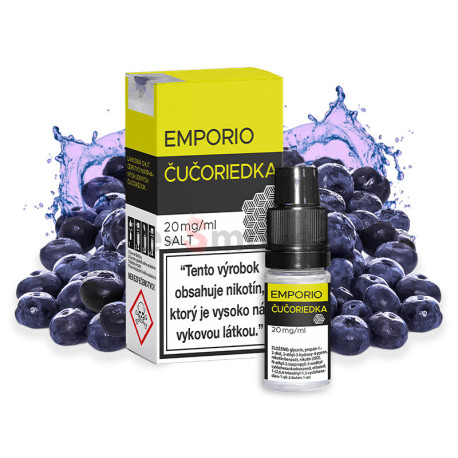 10 ml Čučoriedka Emporio SALT e-liquid | www.e-smoke.sk