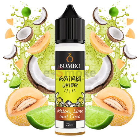 60ml Melon Lime and Coco Bombo Wailani Juice - 15ml S&V | www.e-smoke.sk
