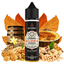 60ml Nutty Supra Reserve Bombo Platinum Tobaccos - 15ml S&V | www.e-smoke.sk